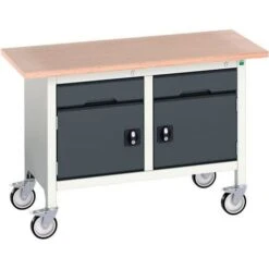 Bott Verso Mobile Workbench With Storage HxWxD 830x1250x600mm -Storage Equipment Store AIG9206893