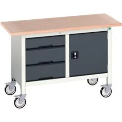 Bott Verso Mobile Workbench With Storage HxWxD 830x1250x600mm -Storage Equipment Store AIG9206894