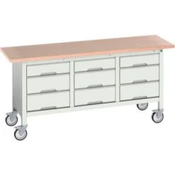 Bott Verso Mobile Workbench With Storage HxWxD 830x1750x600mm -Storage Equipment Store AIG9207280