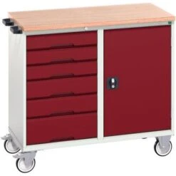 Bott Verso Mobile Workbench With Cupboard & 6 Drawers -Storage Equipment Store AIG9207308